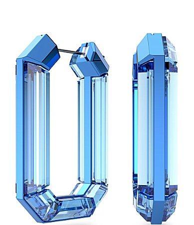 Swarovski Lucent Crystal Hoop Earrings Product Image