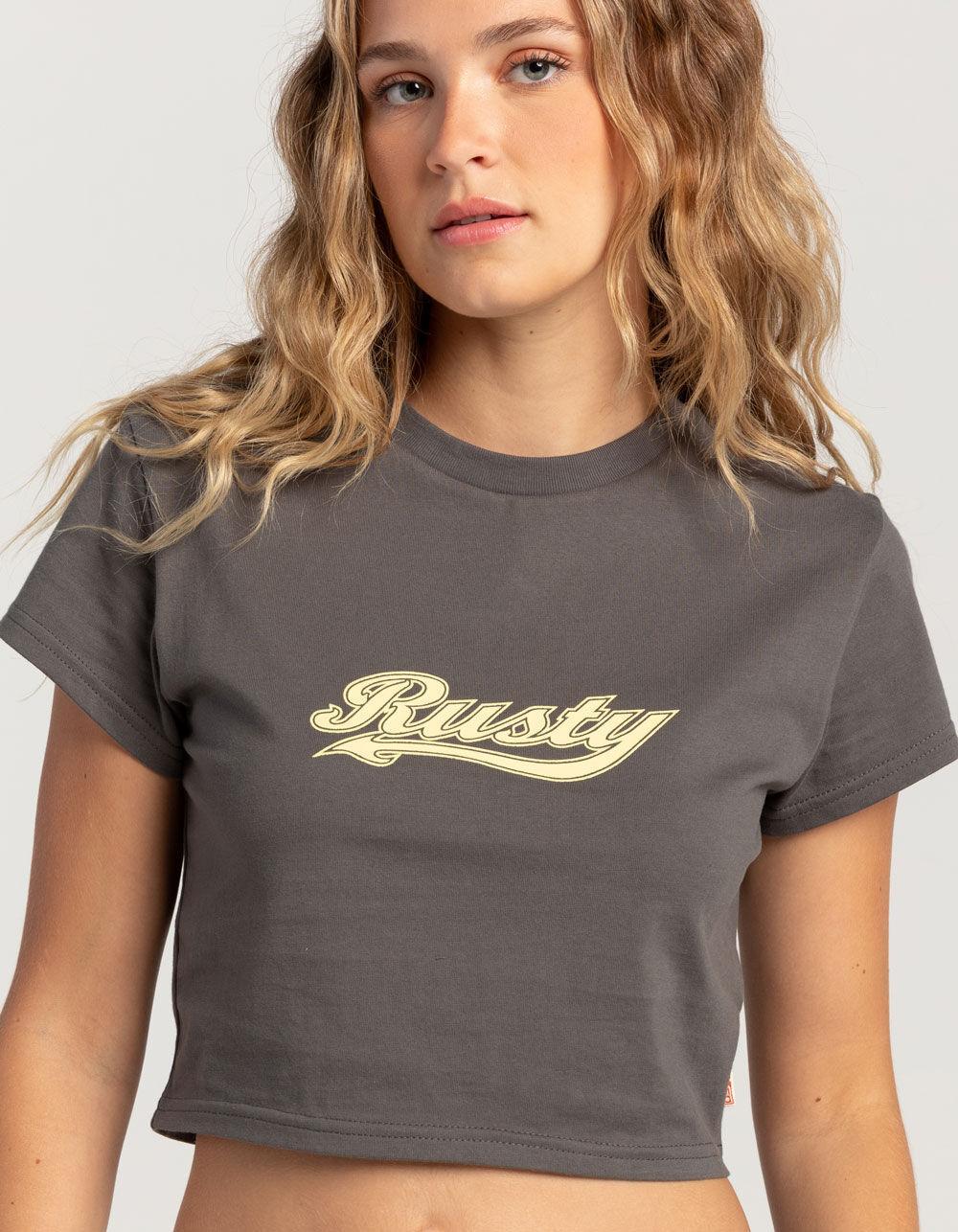 RUSTY Norty Womens Baby Tee Product Image