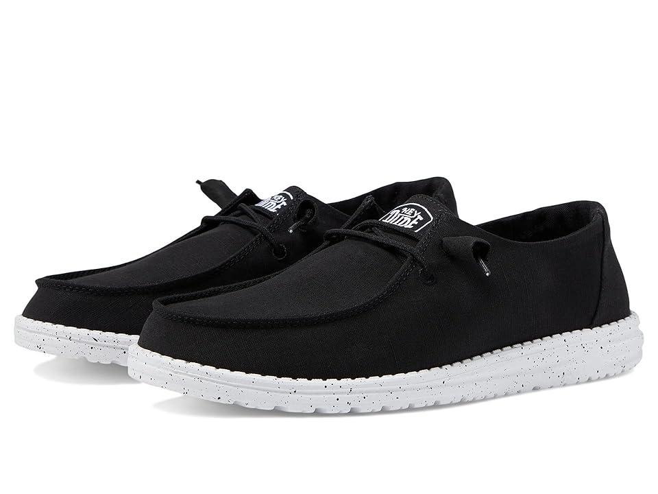 Hey Dude Wendy Slub Canvas Slip-On Casual Shoes Women's Shoes Product Image