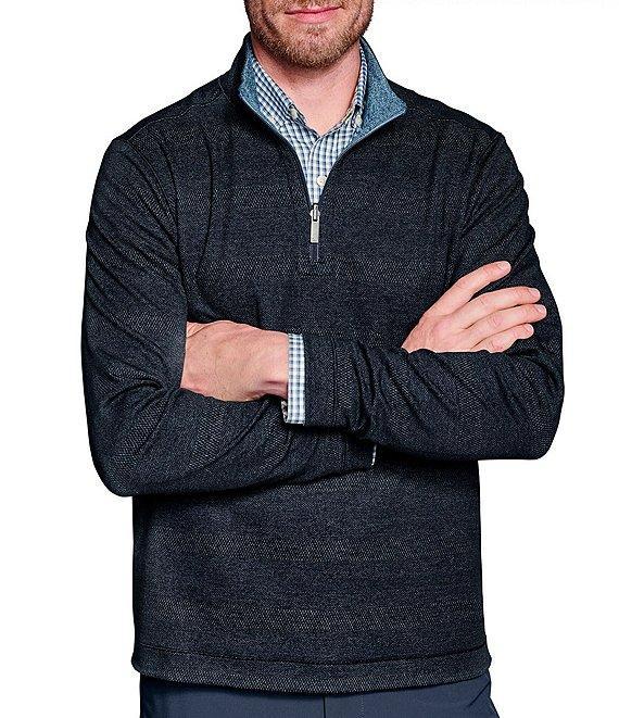 Johnston & Murphy XC4 Performance Stretch Reversible Quarter-Zip Pullover Product Image