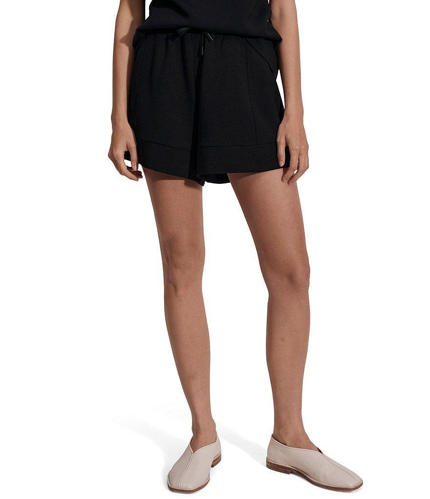 Varley Atrium Coordinating Double Soft High Rise Drawstring Tie Waist Pull-On Shorts Product Image