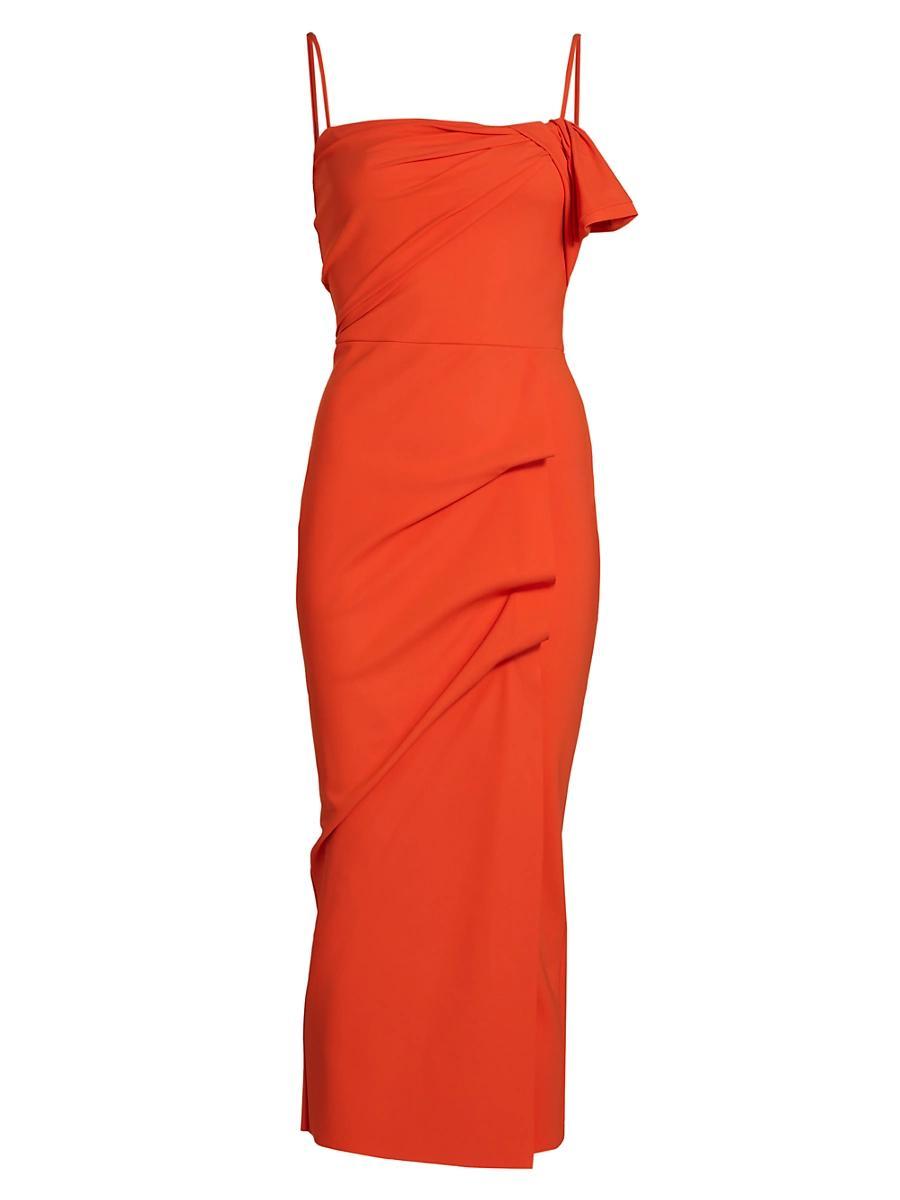 Womens Alcendre Draped Cocktail Dress Product Image