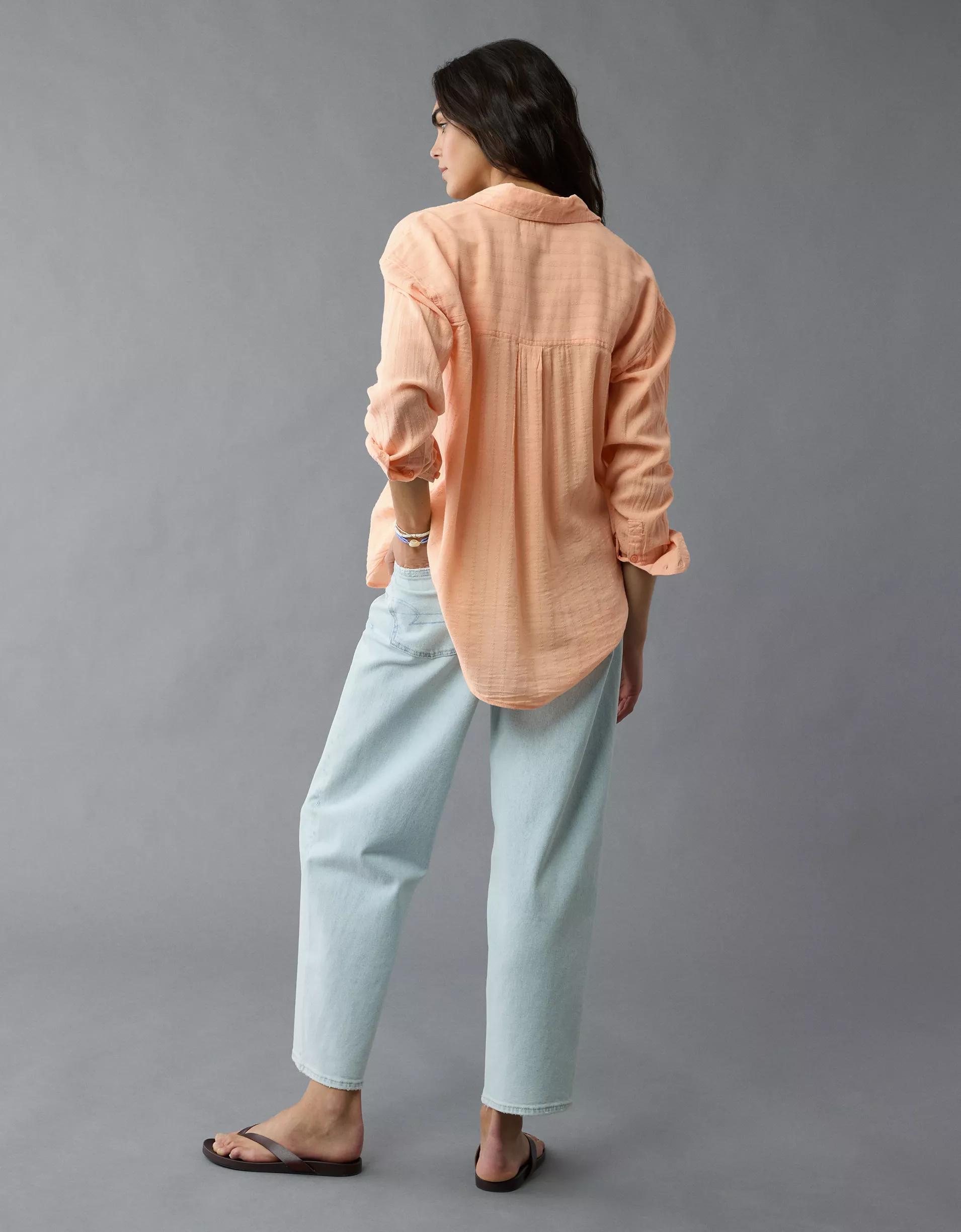 AE Perfect Button-Up Shirt Product Image