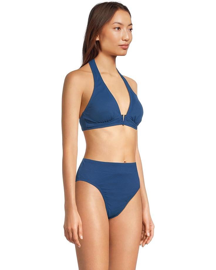 Modern Edge Rib Mira Buckle Halter Top Product Image