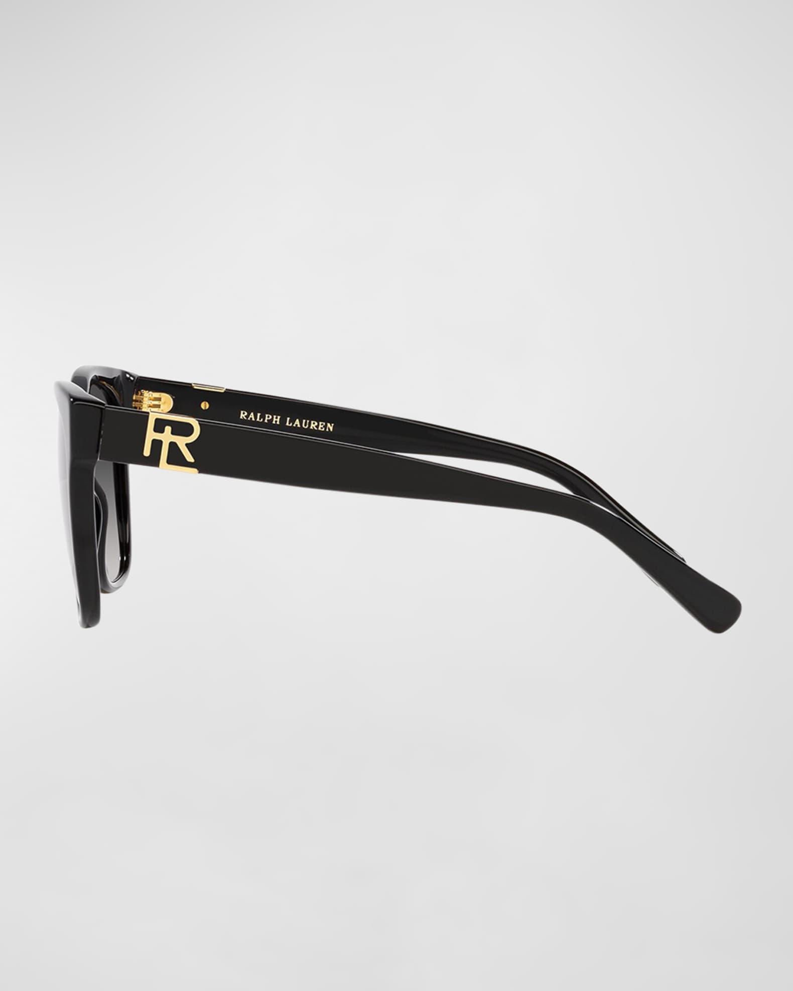 RL Monogram Gradient Square Acetate Sunglasses  Product Image