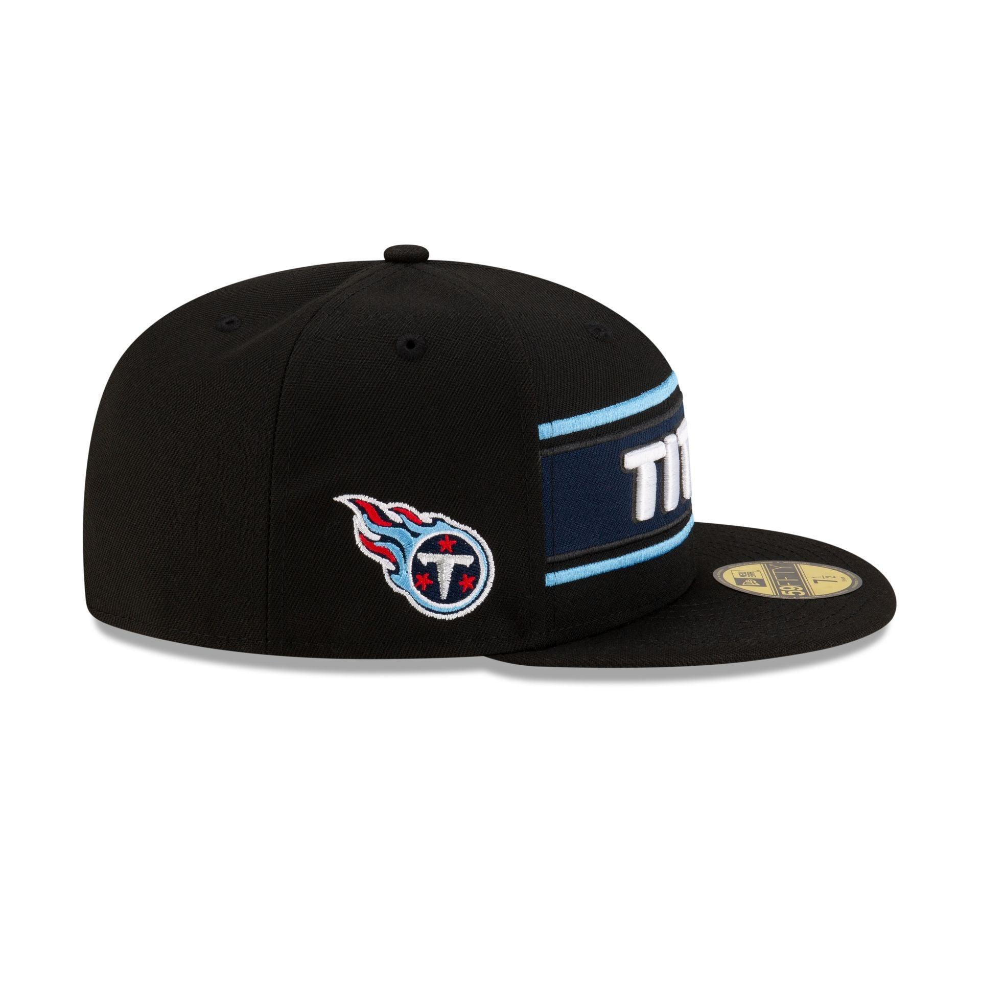 Tennessee Titans 2024 Sideline Black 59FIFTY Fitted Hat Male Product Image