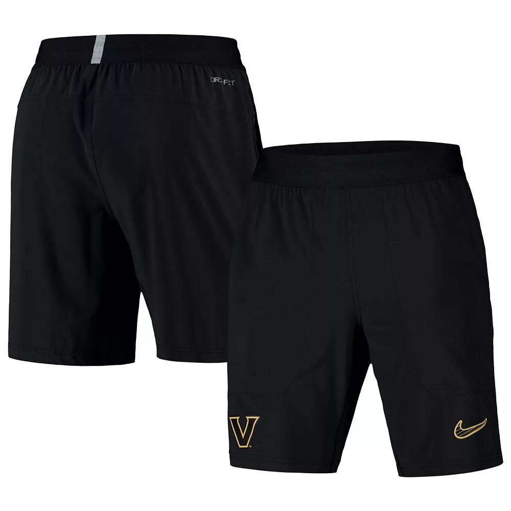 Men's Nike Black Vanderbilt Commodores 2024/25 Sideline Performance Woven Shorts, Size: 2XL Product Image