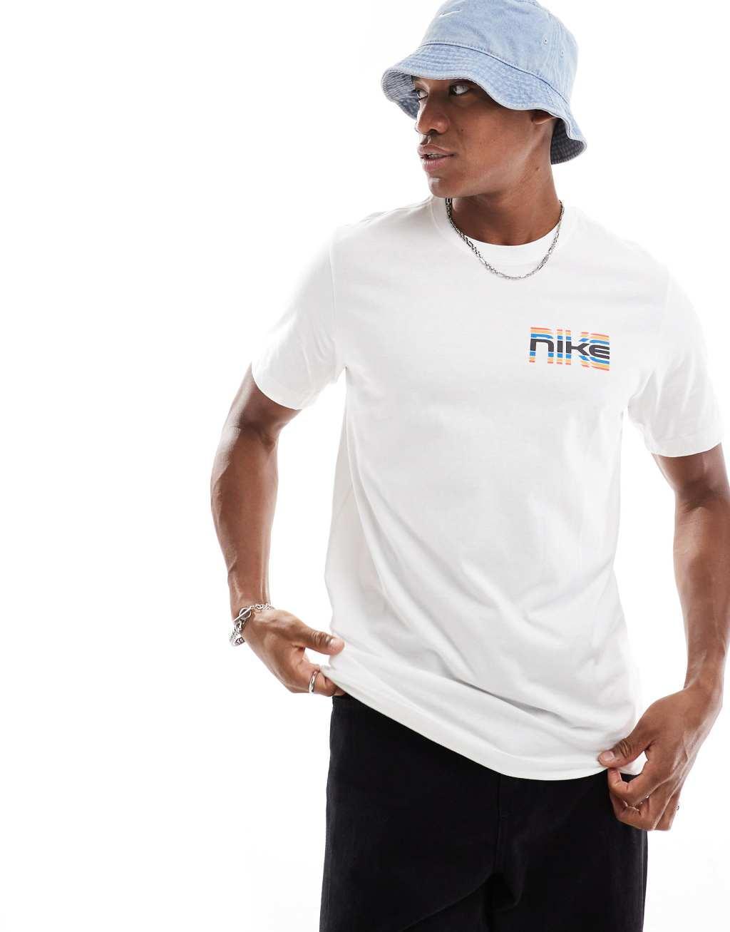 Nike graphic t-shirt in white Product Image