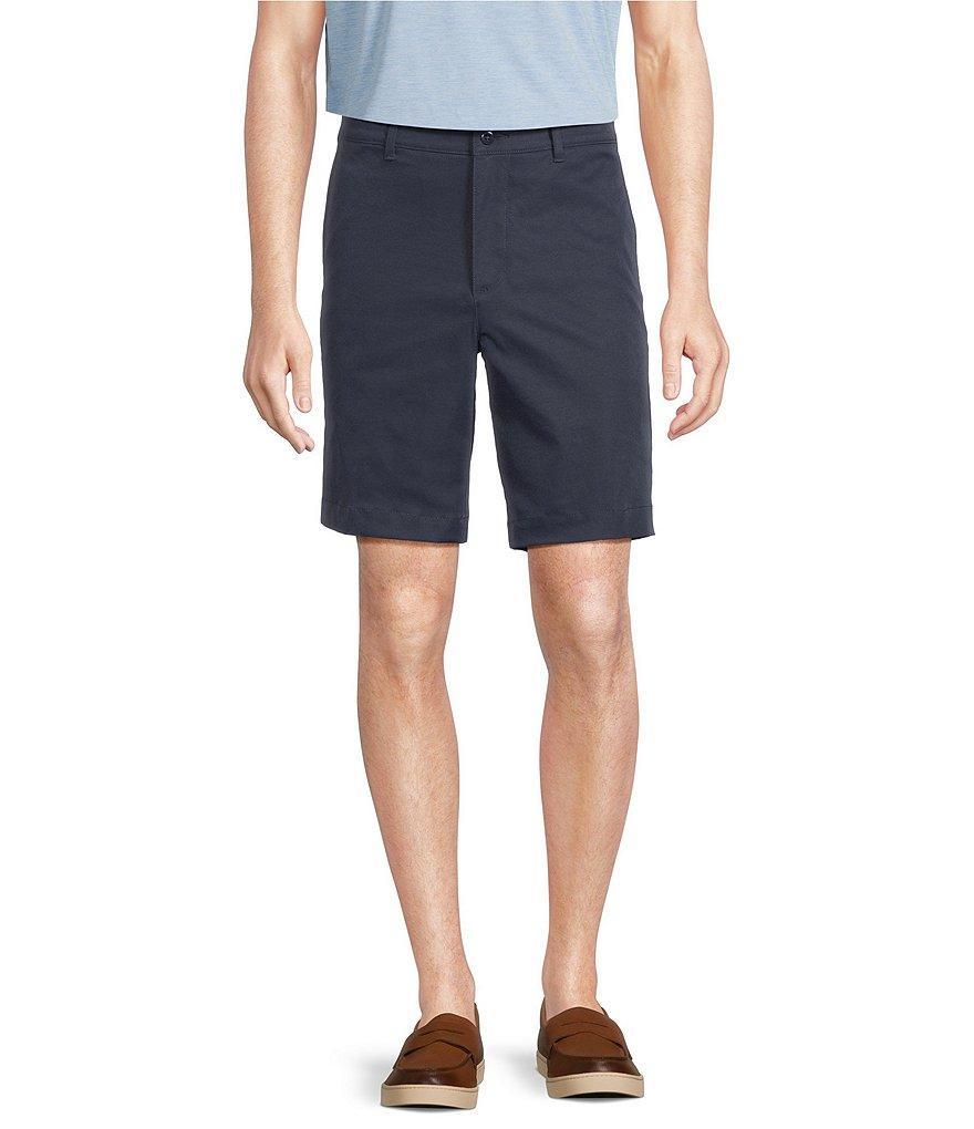Cremieux Blue Label Madison Fit Flat Front Performance Stretch 9#double; Inseam Shorts Product Image