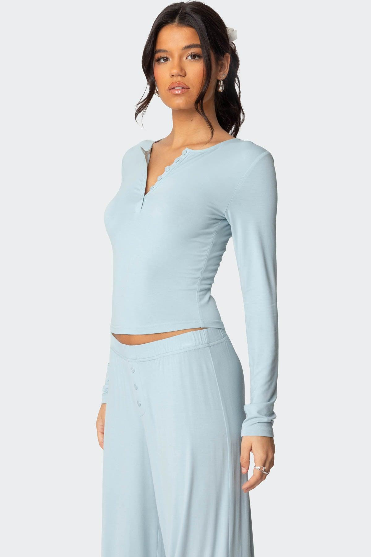 Kait Henley Top Product Image