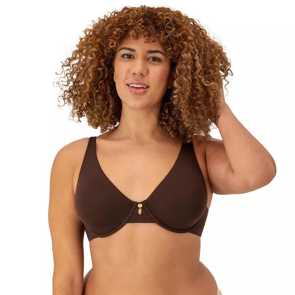 Maidenform Everyday Luxe Full Coverage Underwire Bra with Convertible Straps DM2401, Women's, Size: 34 D, Just Brown Product Image