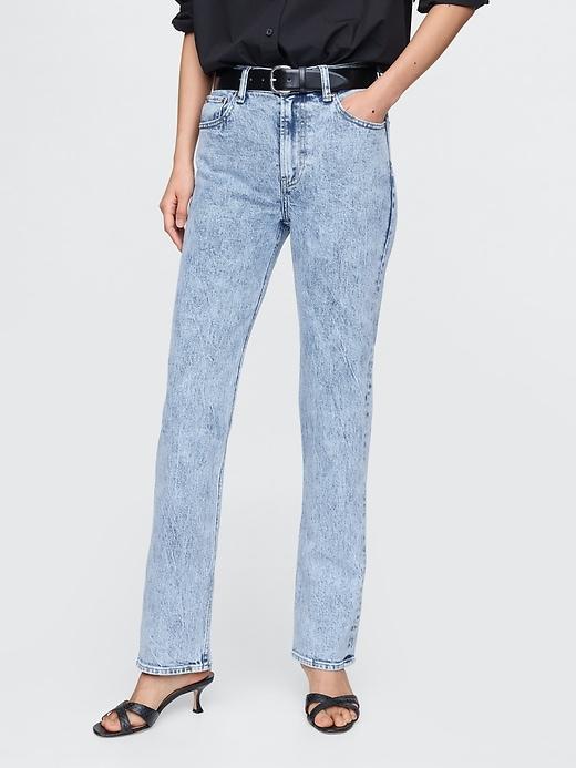 High Rise '90s Straight Jeans Product Image