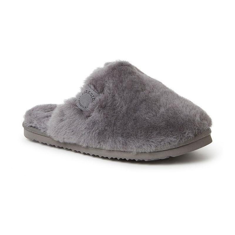 Dearfoams Fireside Shelly Beach Scuff Womens Slippers Product Image