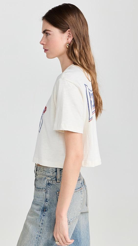 Junk Food Giants Mock Neck Crop Tee | Shopbop Product Image