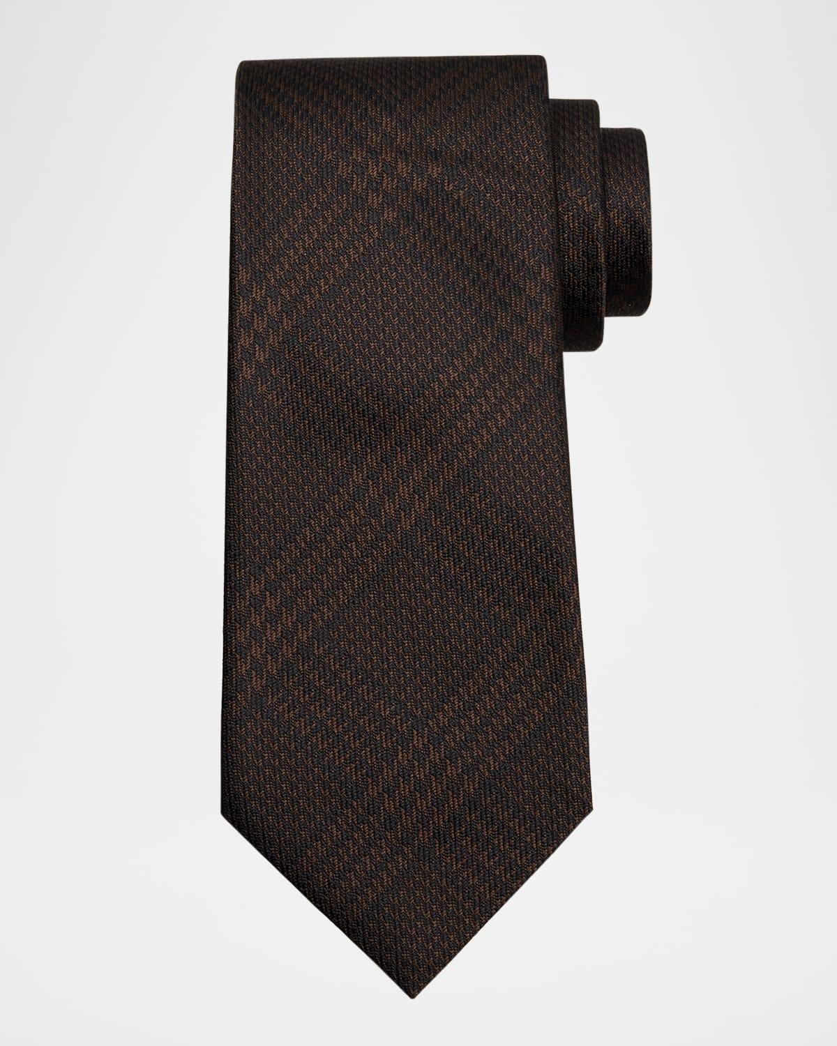 Men's Prince of Wales Silk Tie Product Image