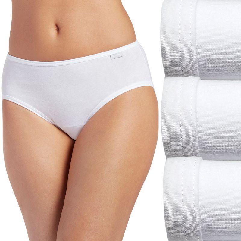 Womens Jockey Elance 3-pk. Combed Cotton Hipster Panty Set 1482 Product Image