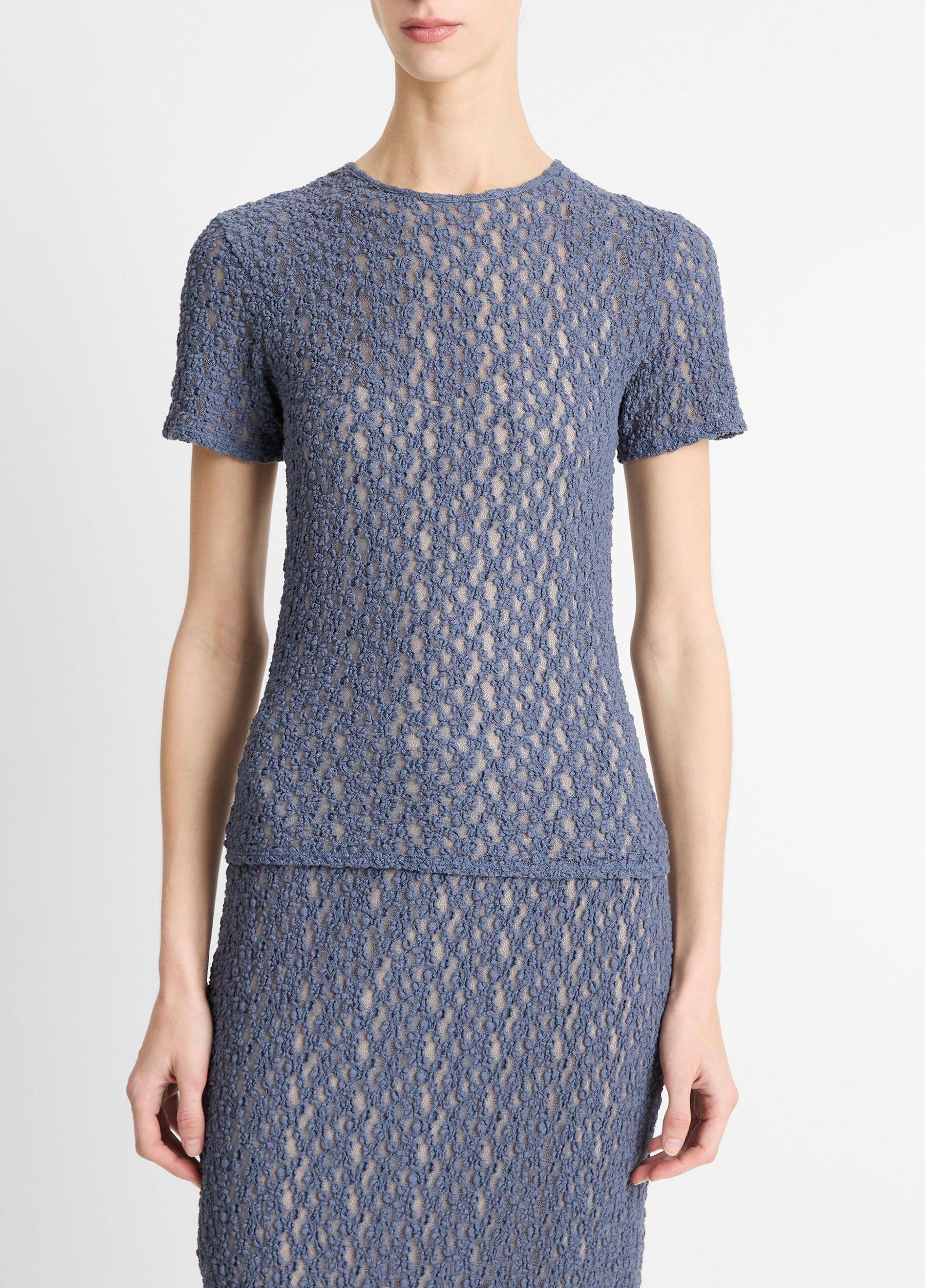 Floral Smocked Short-Sleeve Top Product Image