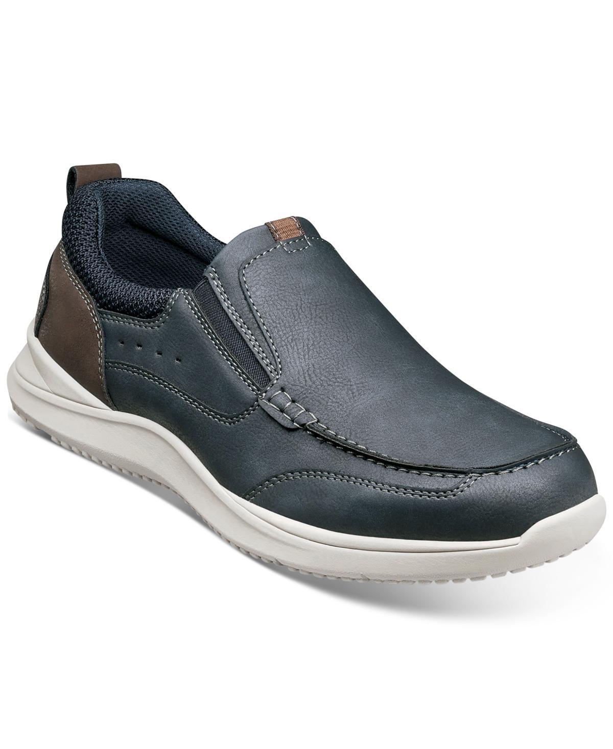 Nunn Bush Conway Casual Slip-On (Dark ) Men's Shoes Product Image