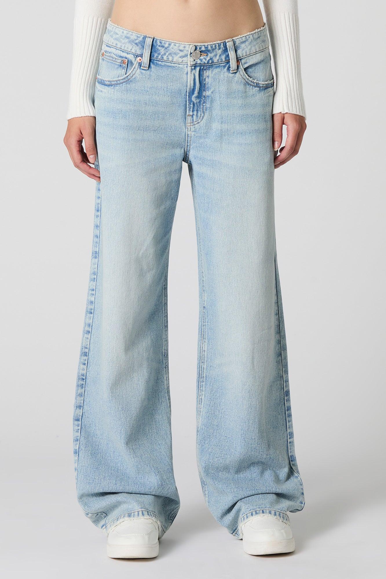 Medium Wash Low Rise Skater Jean Female Product Image