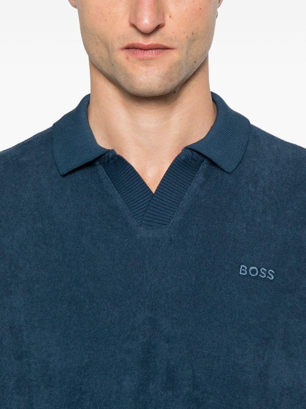 logo-embroidered cotton t-shirt Product Image