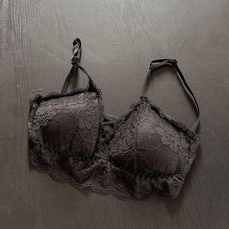 Wireless Lace Bra Product Image