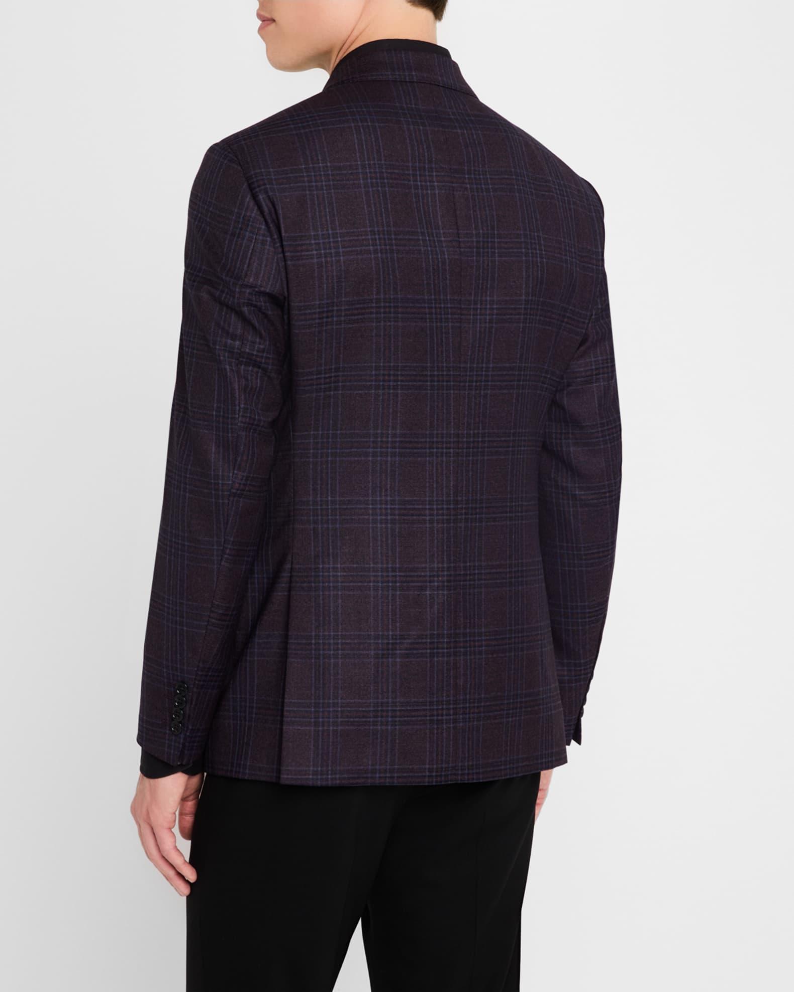 Men's 130s Wool Plaid Sport Coat Product Image