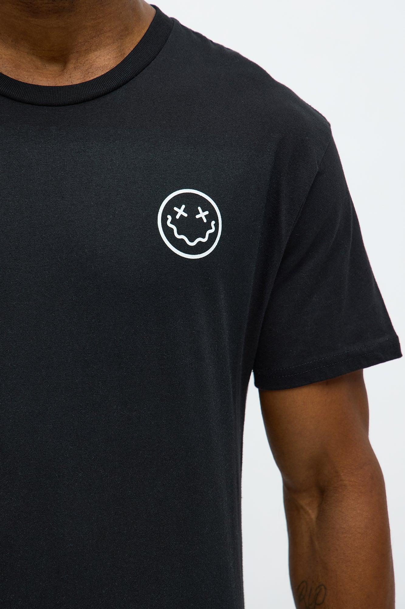 No Bad Vibes Forever Short Sleeve Tee - Black Male Product Image