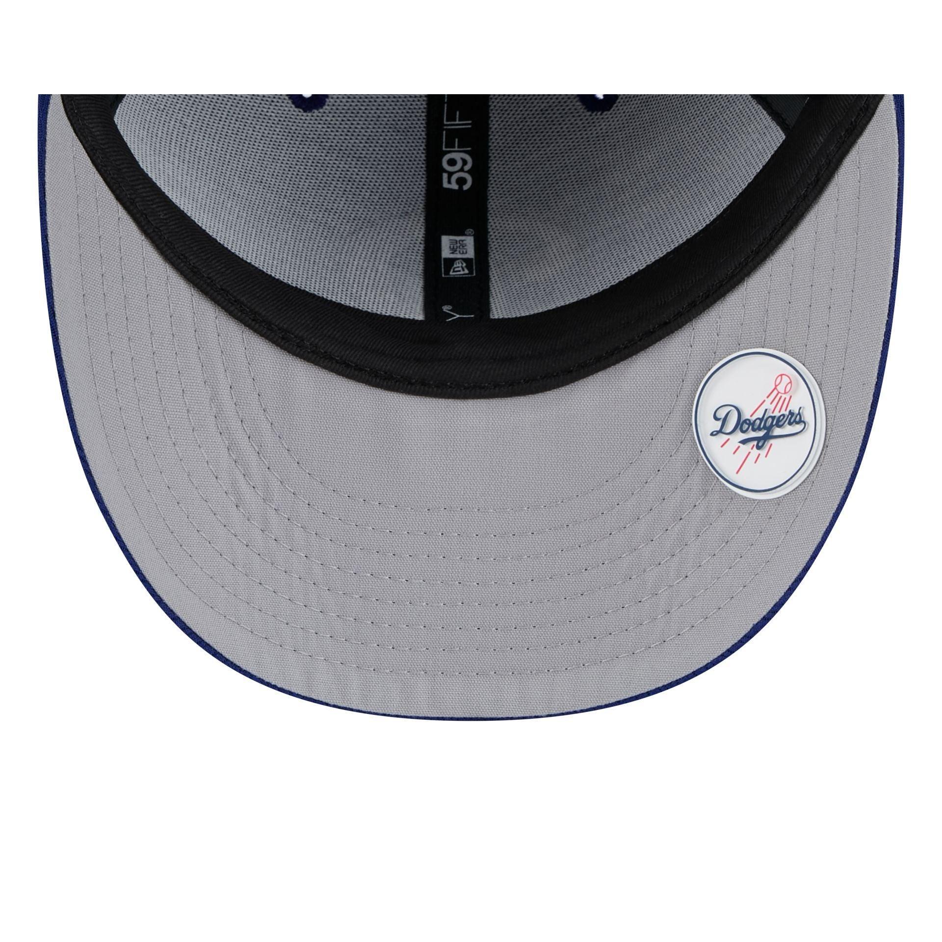 Los Angeles Dodgers Snake Scale Logo Low Profile 59FIFTY Fitted Hat Male Product Image
