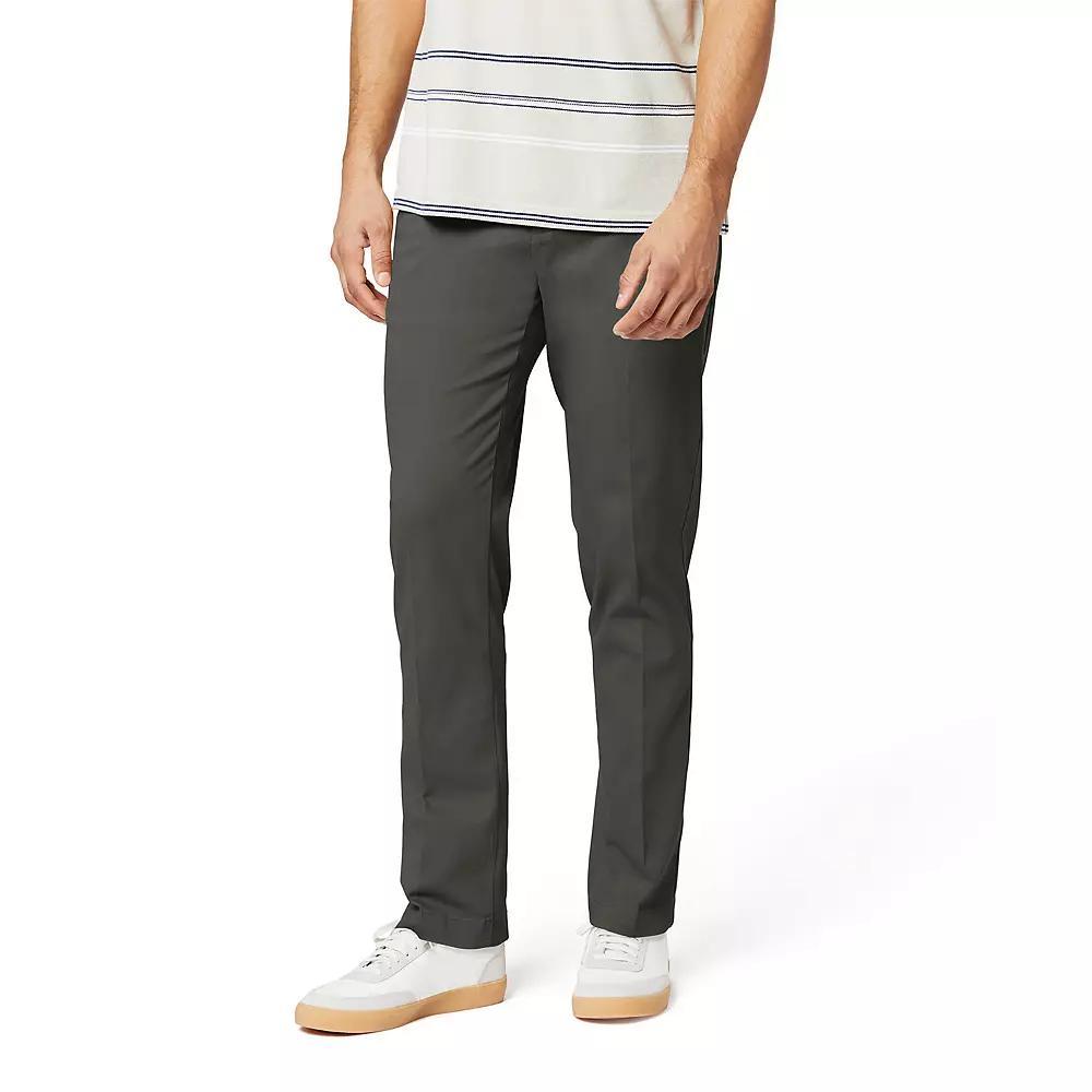 Men's Dockers® Easy Khaki Slim Stretch Flat-Front Pants, Size: 36X34, Green Grove Product Image