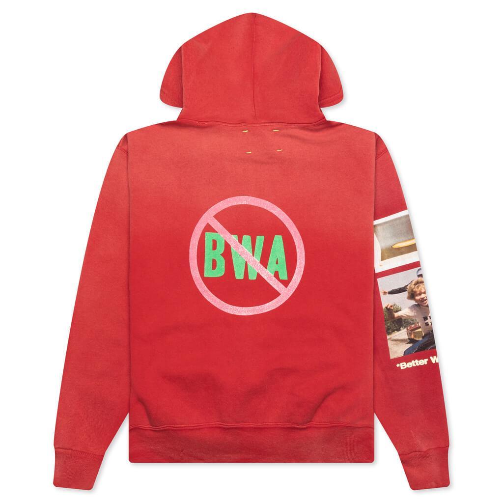 Protest Art Hoodie - Red Male Product Image