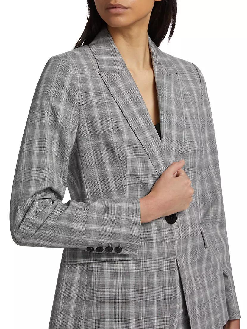 The Taylor Plaid Blazer Product Image