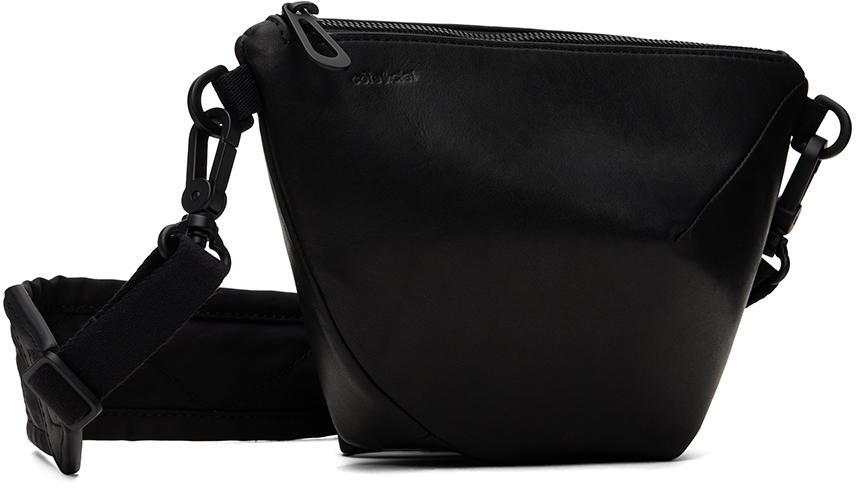 CÔTE AND CIEL Black Caillou M Alias Bag In Agate Black Product Image