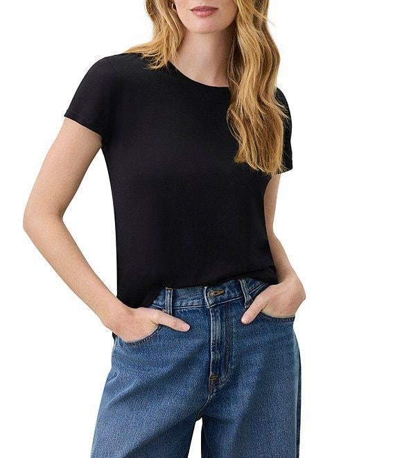 Splendid Abbie Crew Neck Short Sleeve T-Shirt Product Image