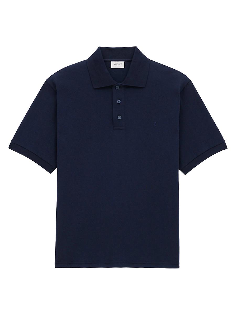 Mens Cassandre Polo Shirt in Pique Product Image
