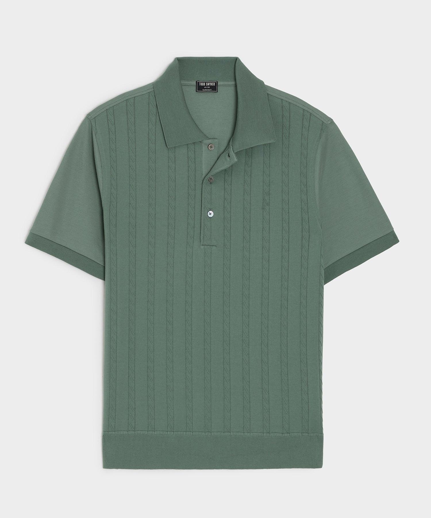 Cotton Cable Polo Product Image