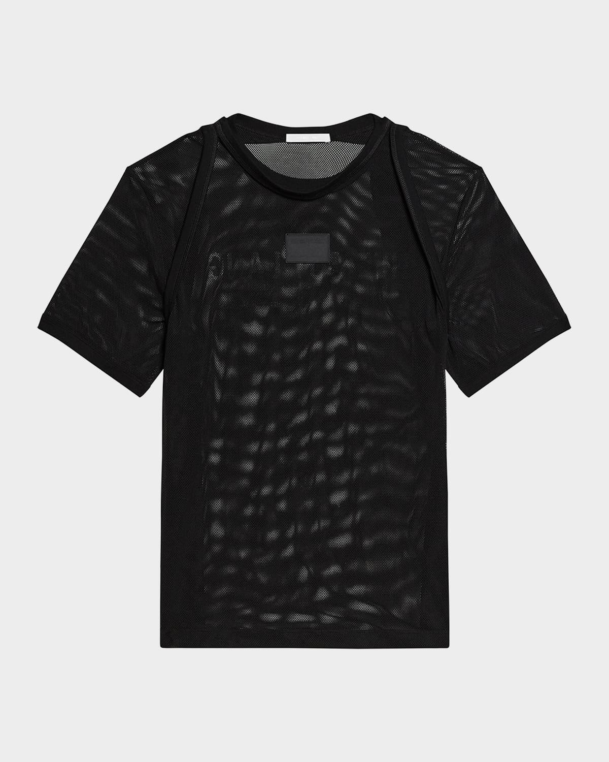 Mens Sheer Stretch Mesh T-Shirt Product Image