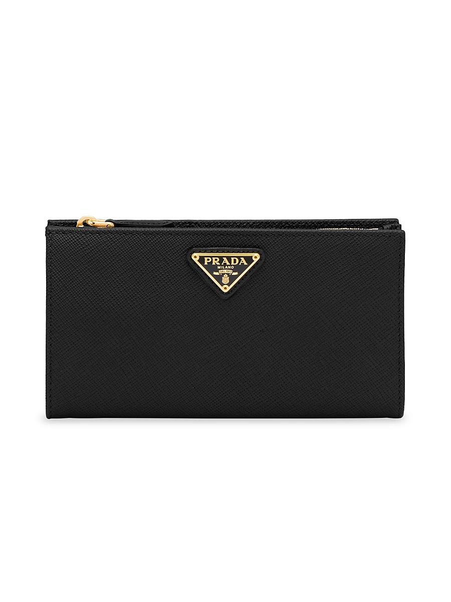 Womens Large Saffiano Leather Wallet Product Image