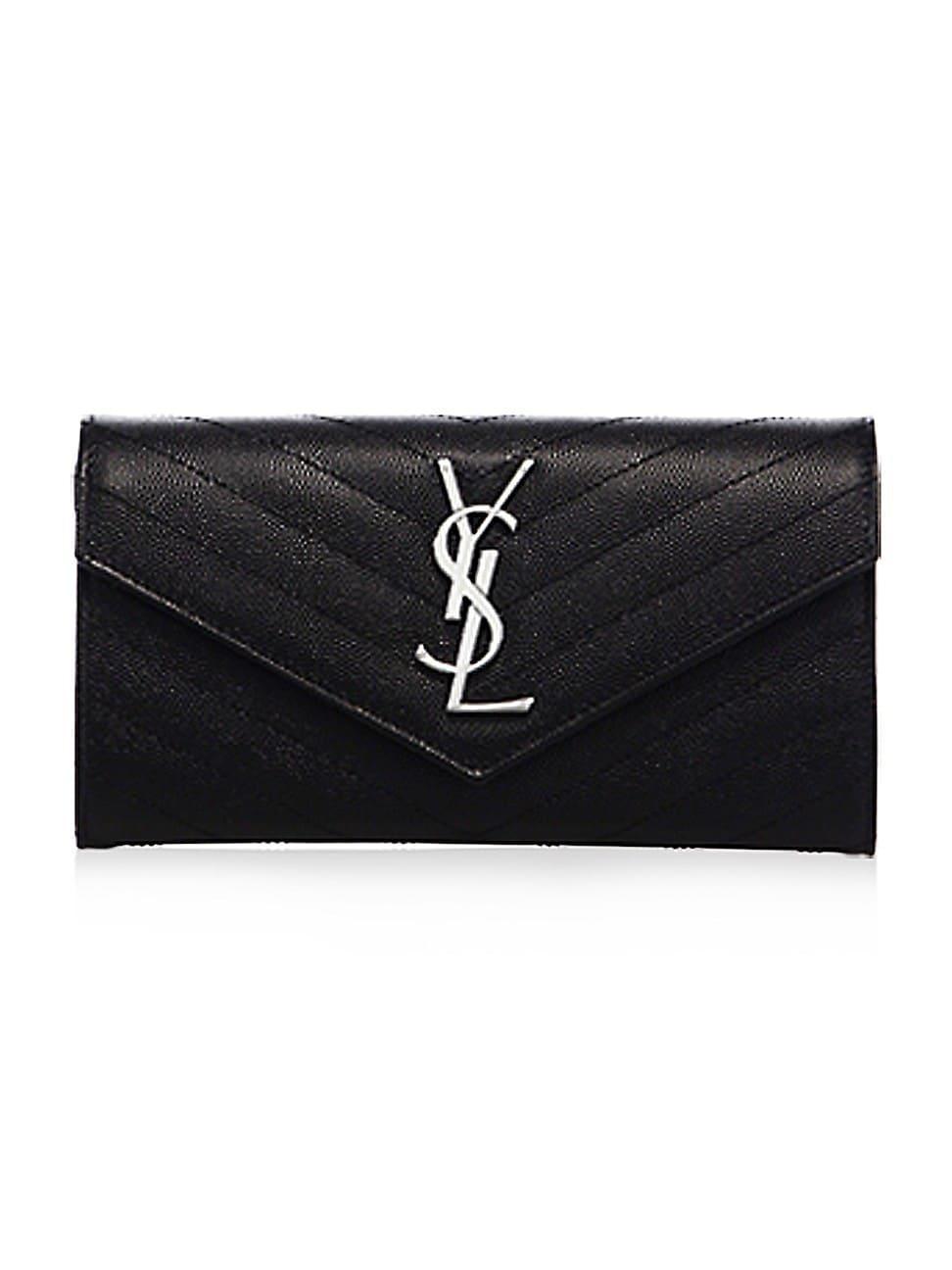 Saint Laurent Cassandre Matelasse Large Flap Wallet Product Image