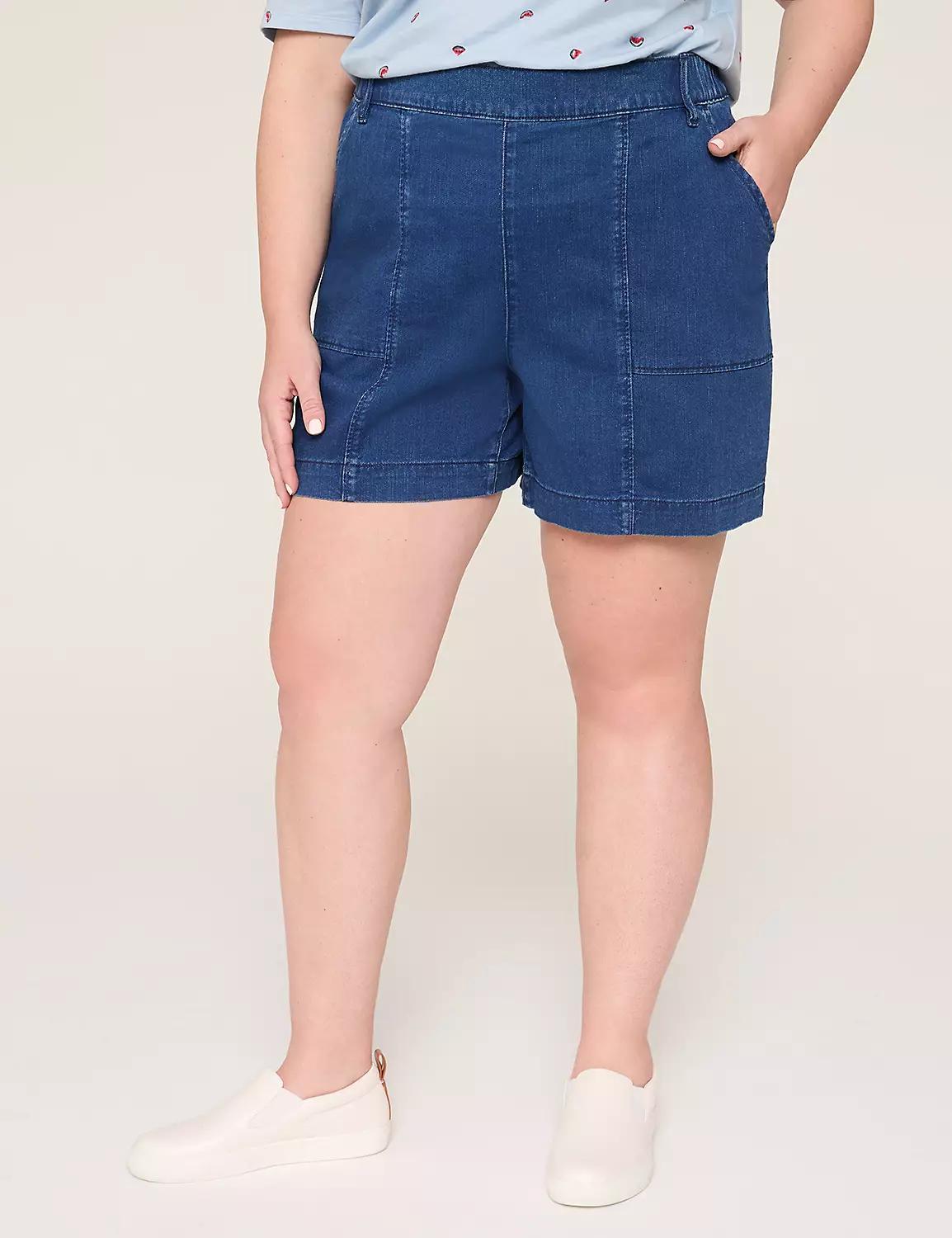 Pull-On Fit Lightweight Denim Short - 5" Inseam Product Image