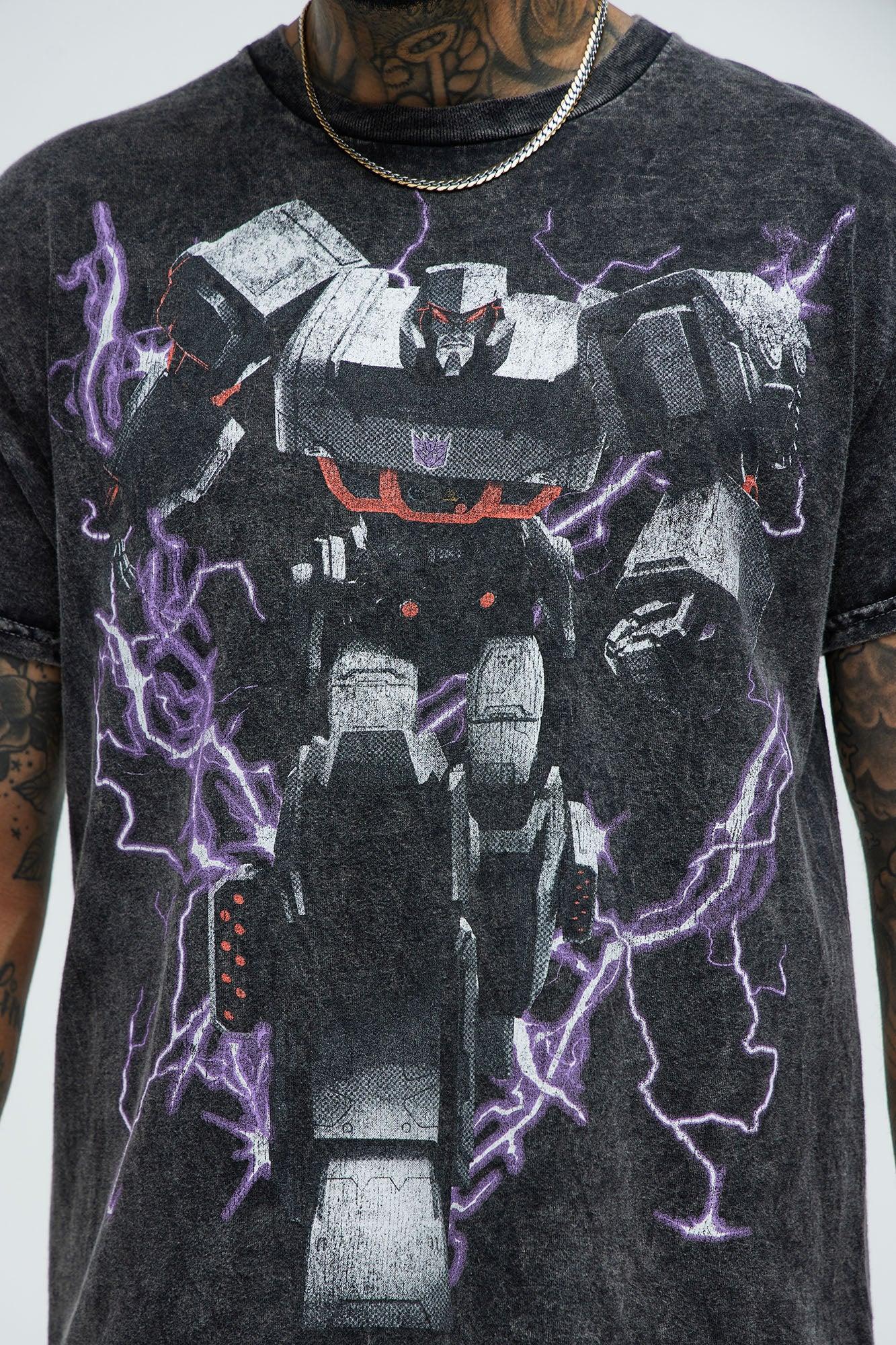 Transformers Decepticons Short Sleeve Tee - Black Wash Product Image