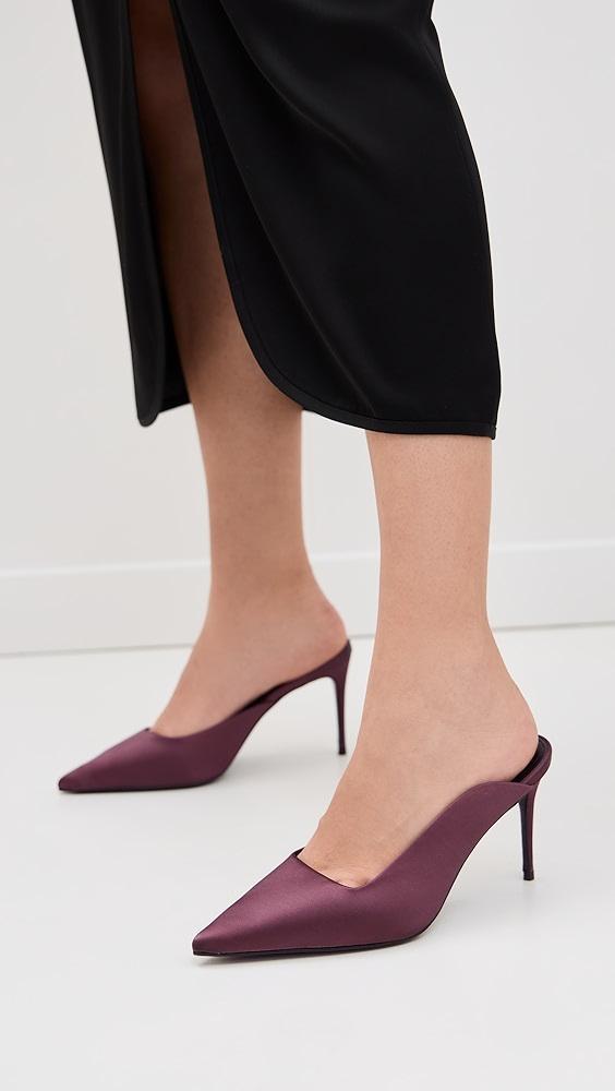 Black Suede Studio Icon 80mm Pumps | Shopbop Product Image