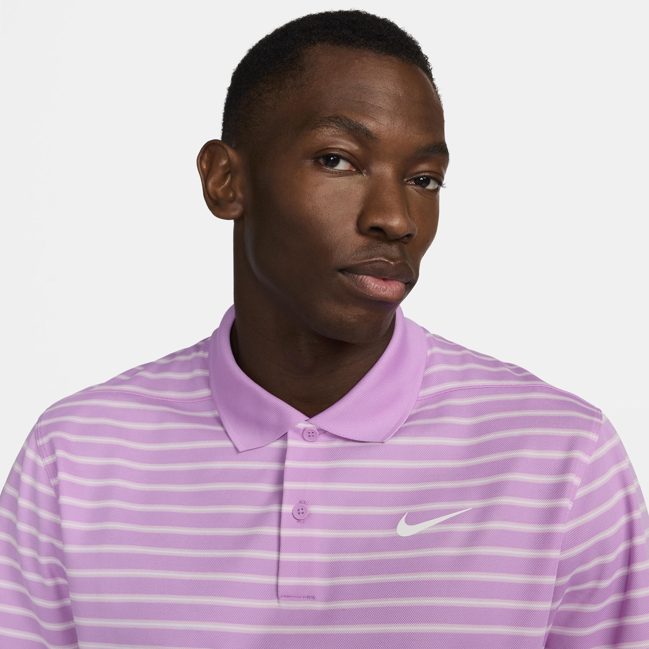 Nike Mens Dri-FIT Victory Striped Golf Polo Product Image