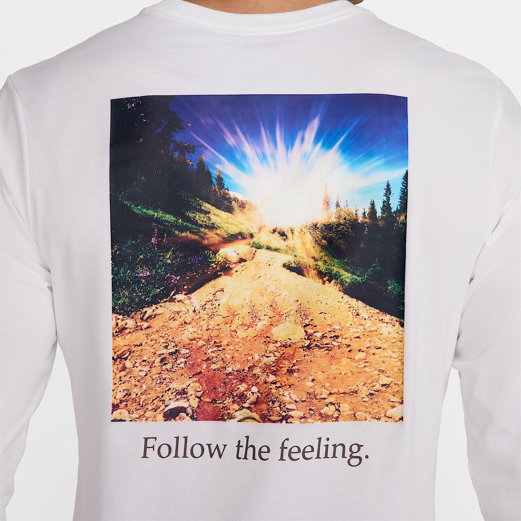 Nike Mens Trail Dri-FIT Long-Sleeve Running T-Shirt | HJ3601-100 Product Image