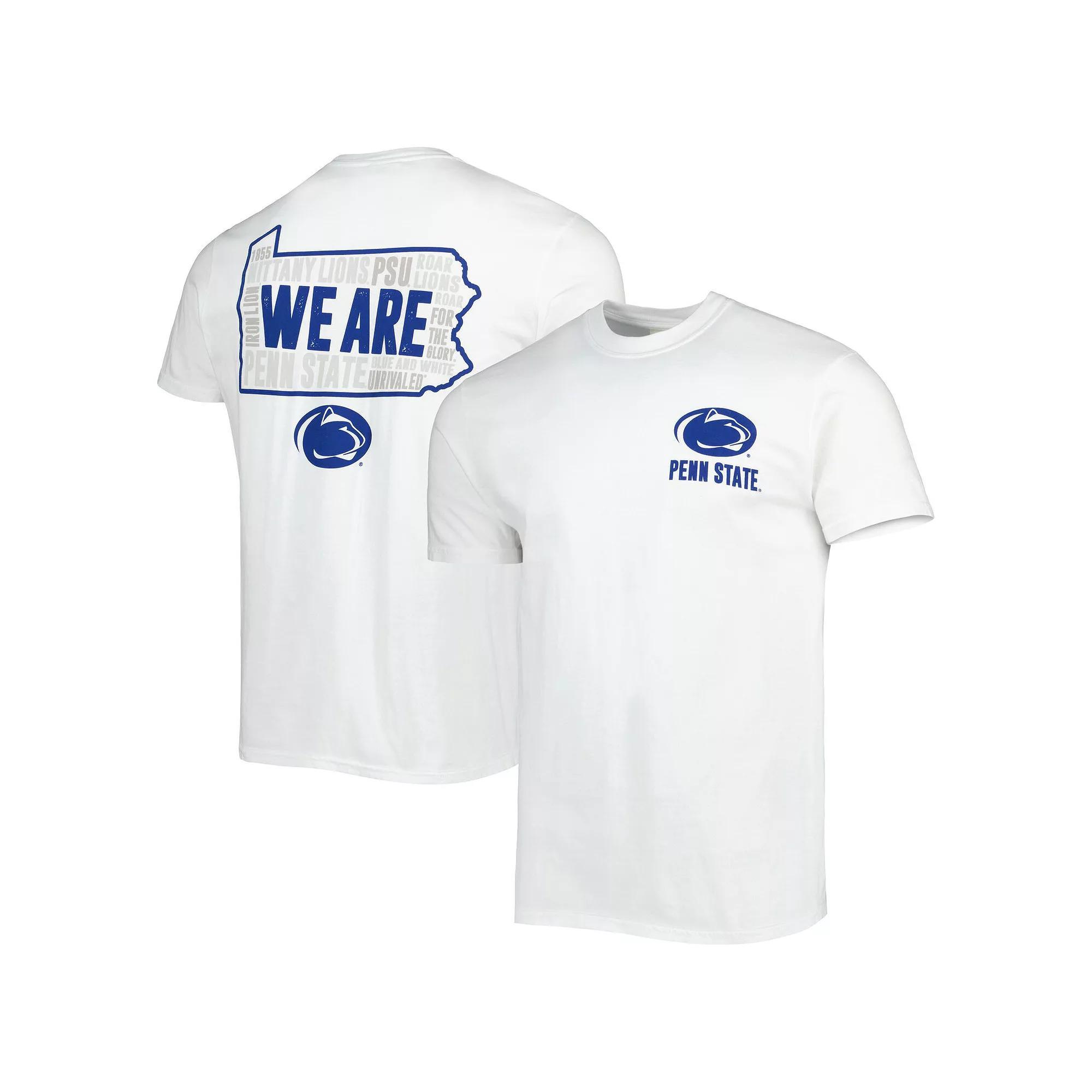 Men's White Penn State Nittany Lions Hyperlocal T-Shirt, Size: Large Product Image