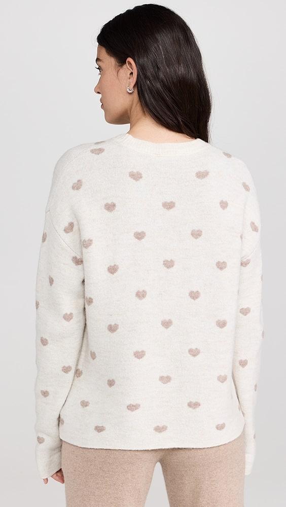 Splendid Lolly Hearts Sweater | Shopbop Product Image