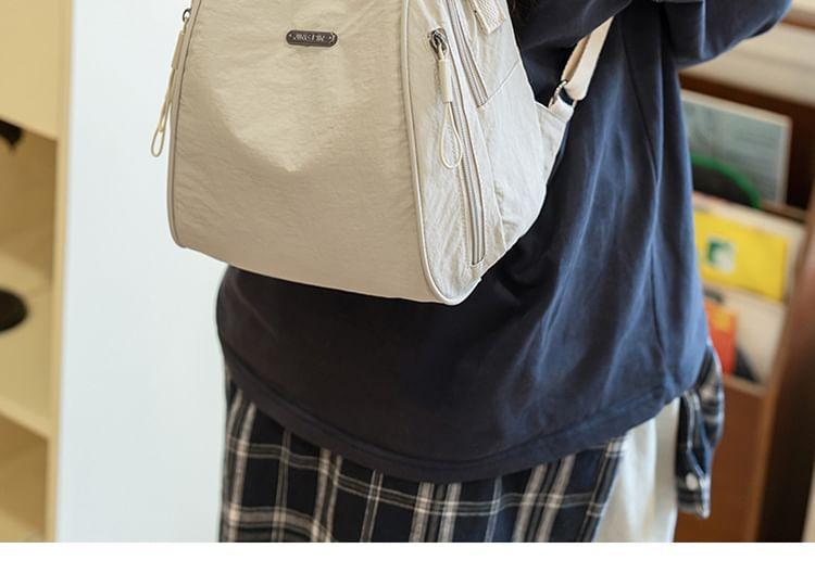 Plain Nylon Backpack Product Image