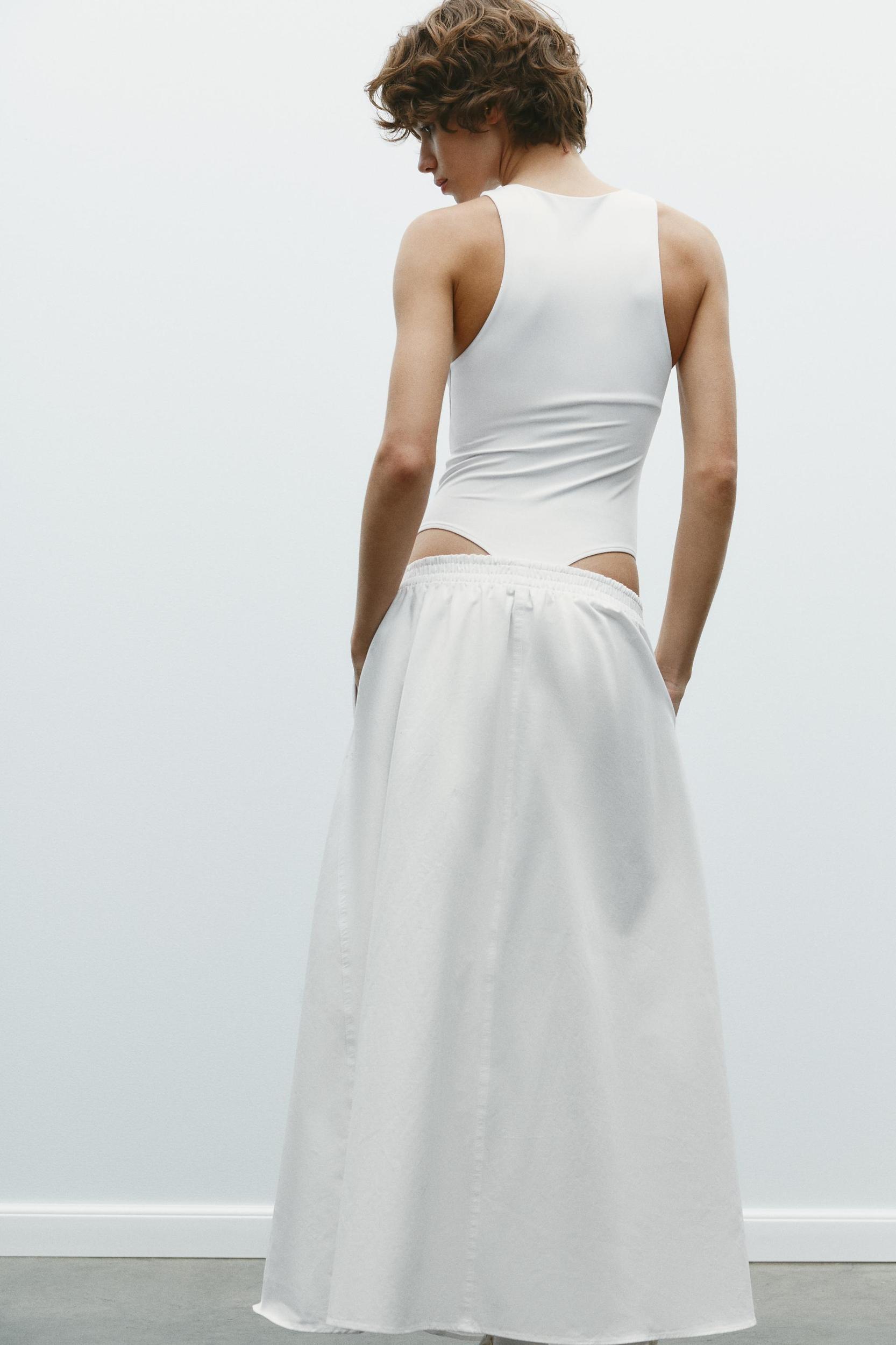 POLYAMIDE HALTER BODYSUIT Product Image