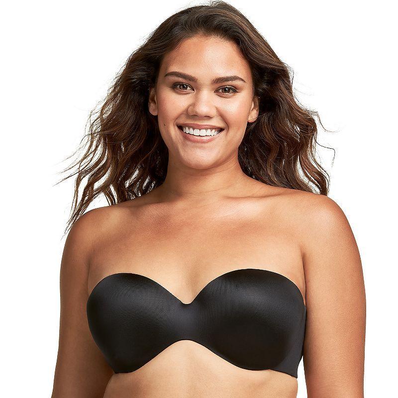 Maidenform® Full Coverage Strapless Underwire Bra DM9472, Women's, Size: 40 B, Black Product Image