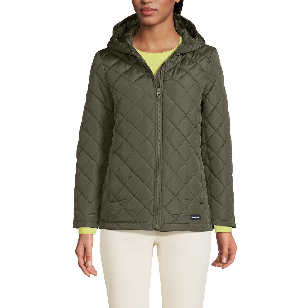 Lands' End Women's FeatherFree Insulated Jacket - X-Small - Black Product Image