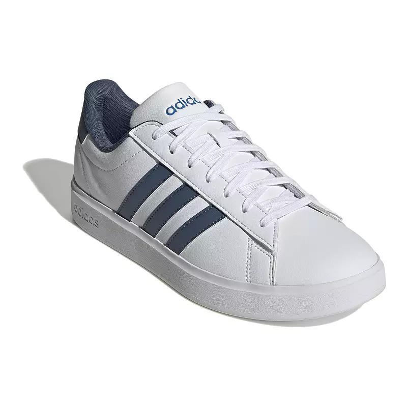 adidas Grand Court 2.0 (White/Preloved Ink/Bright Royal) Men's Shoes Product Image